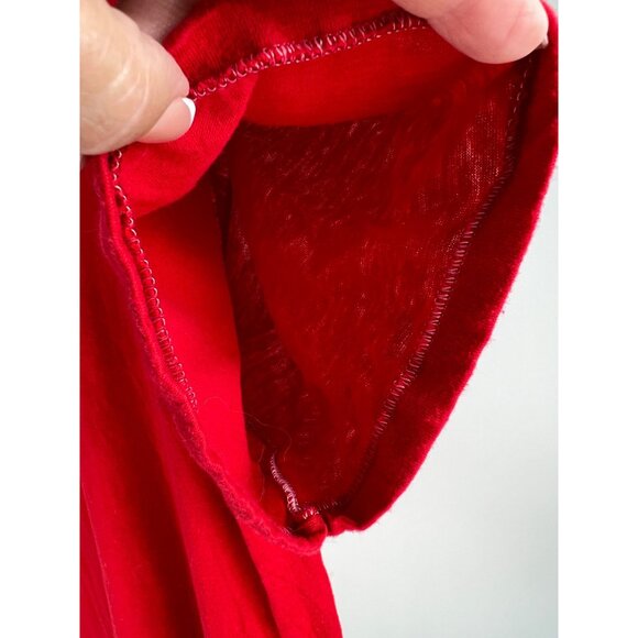 VTG Coca-Cola Red Graphic Single Stitch T-Shirt XL 50/50 Cotton Polyester Made I - Picture 7 of 9